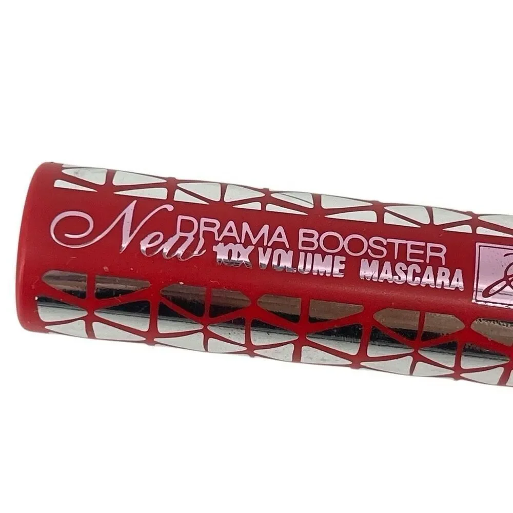 Malibu Glitz Women’s New Drama Booster 10X Volume Black Mascara .39oz / 11g